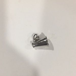 Silver Megaphone Charm